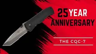 25 Years Of The Iconic Emerson Knives CQC-7 Tactical Folding Knife