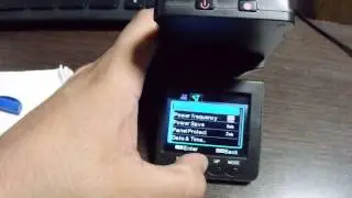 HD Car DVR Video Set Time & Date
