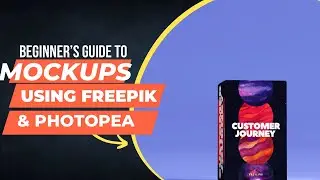 Photopea Box Mockup from Freepik | Detailed guide video | Everything Explained in detailed.