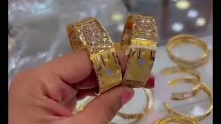 New Kangan Designs 2025/ 21krt gold Kangans / New Bangles Designs/ #fashion #jewellery #sonamehal