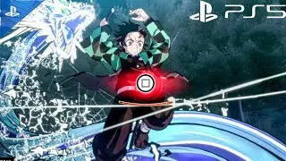 DEMON SLAYER PS5 60FPS TANJIRO VS RUI 4K