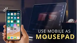 How To Use Mobile Phone As A Mouse For Laptop Or PC | Smartphone as Wireless Mouse, keyboard