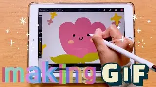 Cara bikin gambar bergerak di procreate | Tutorial bikin animated GIF di procreate
