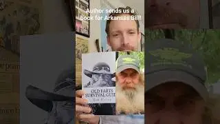 Thanks, author Ron Foster for this book, which I'll send down to Arkansas Bill! #arkansas #survival