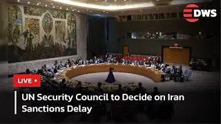 LIVE: UN Security Council Votes on Iran Sanctions Delay | Russia & China Push Resolution | AC15