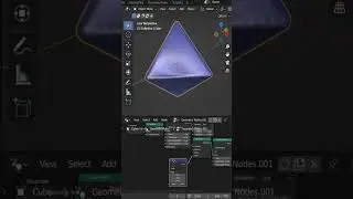 Blender Geometry Nodes Tutorial in 1 min