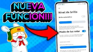 🔴¿Qué es el Modo de LUZ SOLAR en Xiaomi?🤨 // ¿Es Mejor que el Brillo Automático?🤔 (ACTUALIZADO 2021)