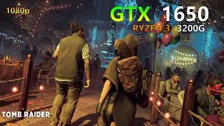 Shadow of the Tomb Raider - Ryzen 3 3200G - GTX 1650 4GB GDDR6 - Benchmark 2021 - ULTRA