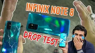 Infinix Note 8 Drop Test | Checking Durability Front & Back | It Survive? 🤔