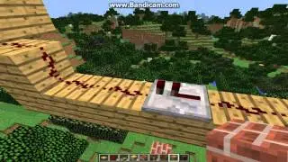 Minecraft легкая,практичная схема защиты дома от тупых гриферов