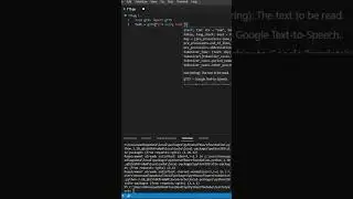 Text-To-Speech In 3 Lines Of Python Code.