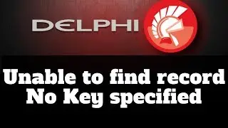 Delphi Error 