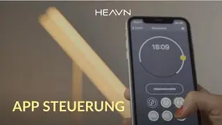 Die HEAVN App: Licht steuern und eigene Modi