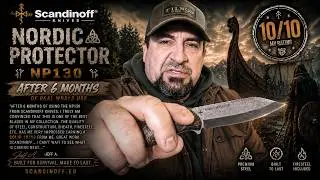 Scandinoff Nordic Protector 130 Bushcraft Knife ~ Use Review = 10/10!!