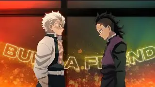 Billie Ellish - Bury a Friend | Sanemi and Genya | Demon Slayer edit | Plaxow