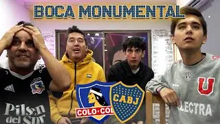 COLO COLO VS BOCA JUNIORS - VIDEO REACCIÓN COPA LIBERTADORES