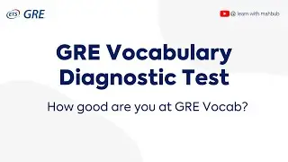 GRE Vocabulary Diagnostic Test - How Strong Is Your GRE Vocab Knowledge?