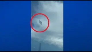 Piloto de un avión grabó un supuesto ovni en Antioquia: vea aquí las imágenes