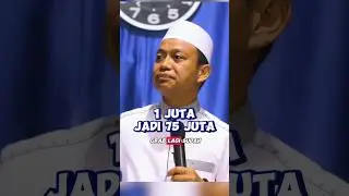 SEDEKAH 1 JUTA JADI 75 JUTA