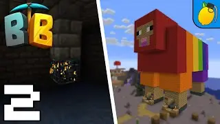Block Breaking SMP 2 Skeleton Grinder & Wool Shop!