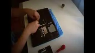 Разборка и чистка ноутбука SAMSUNG R60 Plus.