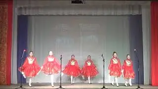 Танцевальный коллектив "Арабеск". Танец "Владимирская топотуха"