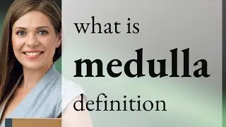 Medulla • MEDULLA meaning