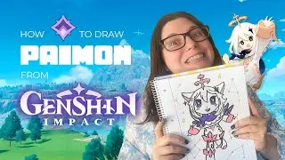 Learning to Draw Cute Paimon from Genshin: 15-Minute Masterclass!