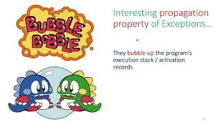 COP2513 - M4L2 - Exceptions bubbling & Custom Exceptions