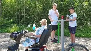 На тренажерах