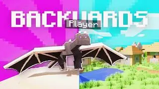 beating minecraft backwards but i'm the ender dragon