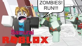 Roblox,Trapped in a Zombified Mall... Escaping the Zombie Mall Obby!!!