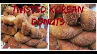 Let's make KKWABAEGI : Twisted Korean Donuts!