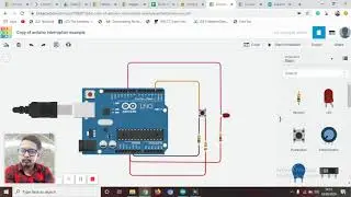 interrupt video tutorial arduino tinkercad | Hindi Tutorial |