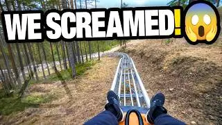 Mountain Coaster on ride | Great Time spent w/ Maxim ❤️ No editing