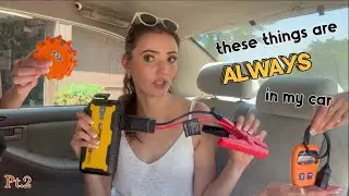 Everything I Never Take Out of My Car | Traveling Full Time (pt. 2 - back row)
