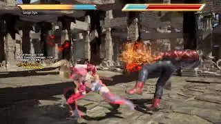 Tekken 7 Nina SS+1 on BT Opponent Leads To...