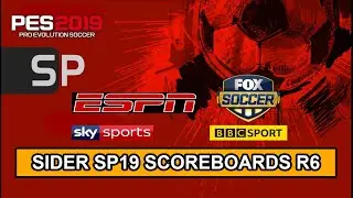 PES 2019 | Scoreboard Pack R6 Season 2019/2020