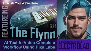 AI Text to Video - AI Wish You Were Here: Featuring The Flynn and Pika Labs