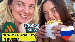 NEW RUSSIAN REBRANDED MCDONALD'S
