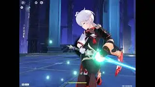 Genshin Impact. Казуха - тестовый забег! Ну, очень интересный персонаж!) Геншин инпакт.