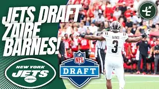 BREAKING: Zaire Barnes DRAFTED By The New York Jets | 2023 NFL Draft