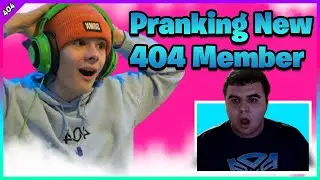 WE PRANKED THE NEWEST 404 RECRUIT