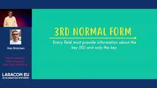 Max Brokman - Denormalization With Eloquent: How, Why and When - Laracon EU 2017