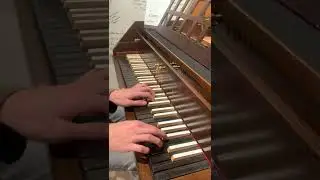Toccata in D Minor first part but on a harpsichord