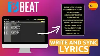 B.Beat - Tutorial Insertar y sincronizar letras