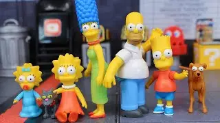 Jakks Pacific 2.5" The Simpsons Family Multipack Figure Review!