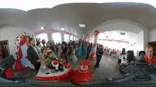 2017 свадьба видео 360
