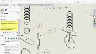 Assembly Drawing  - SolidWorks 2018 Tutorial