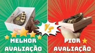 PROVEI OS OVOS DE COLHER DE PIOR E MELHOR AVALIAÇÃO - PÁSCOA 2024